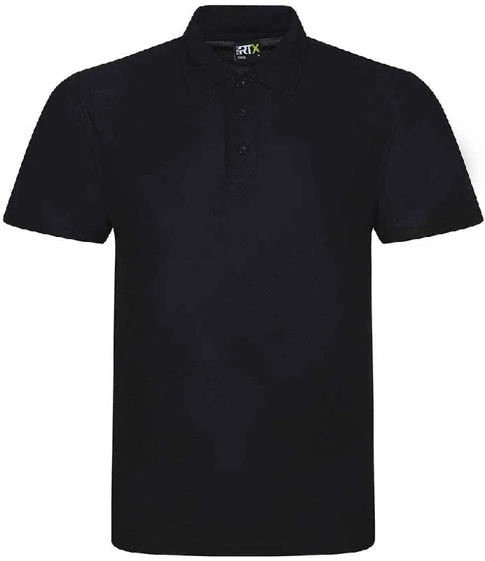 Pro RTX Pro Polyester Polo Shirt | Black