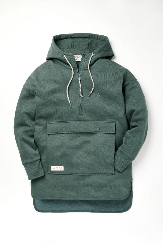 Wild Longline Hoodie - Laurel