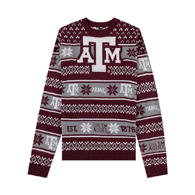 Texas A&M Aggies Big Logo Ugly Sweater