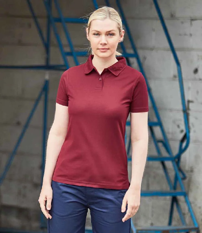 Pro RTX Ladies Pro Polyester Polo Shirt | Burgundy