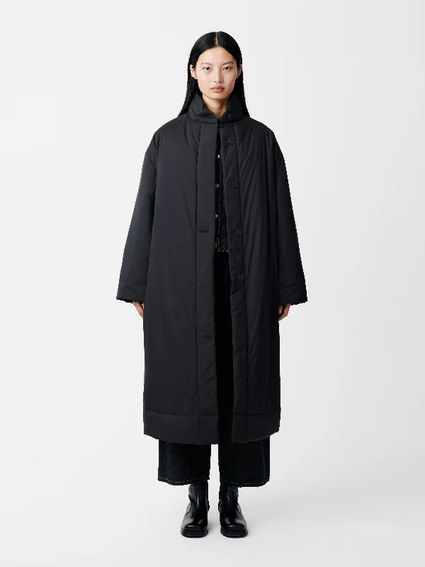 Pallan Down Coat in Black