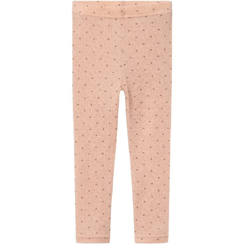 Lil'Atelier Rugby Tan Nava Wool Leggings