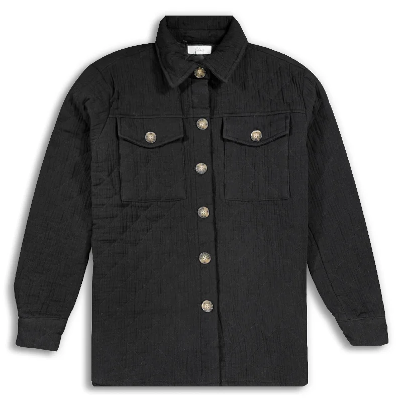 Button Down Quilt Jacket