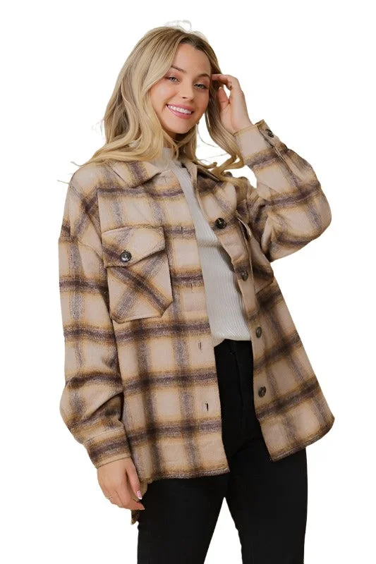 Oversized Plaid Shacket