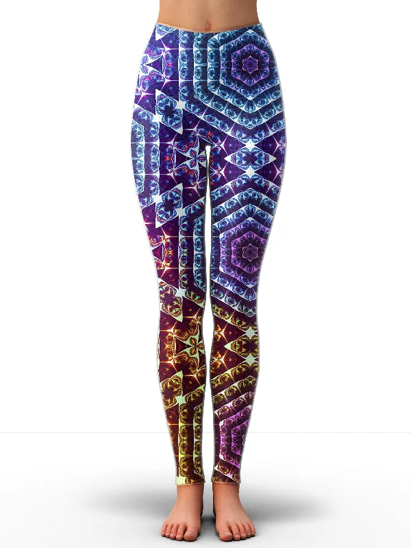 Cracked Mind Sunset Leggings