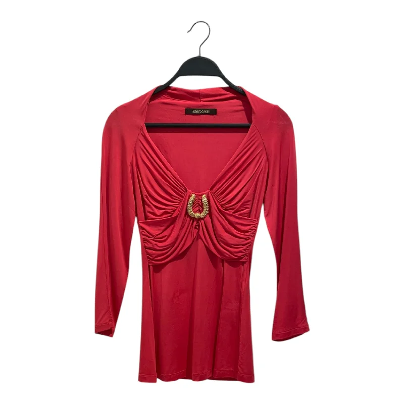 roberto cavalli/Blouse/Polyester/RED/