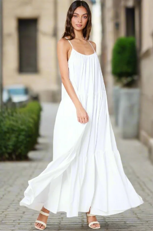 Maxi Sun Dress With Pockets