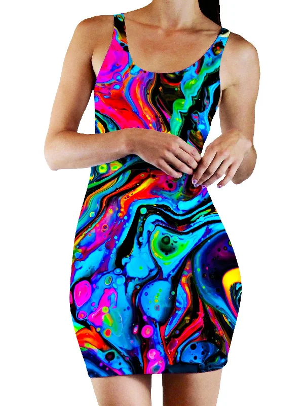 Funkadelic Bodycon Mini Dress