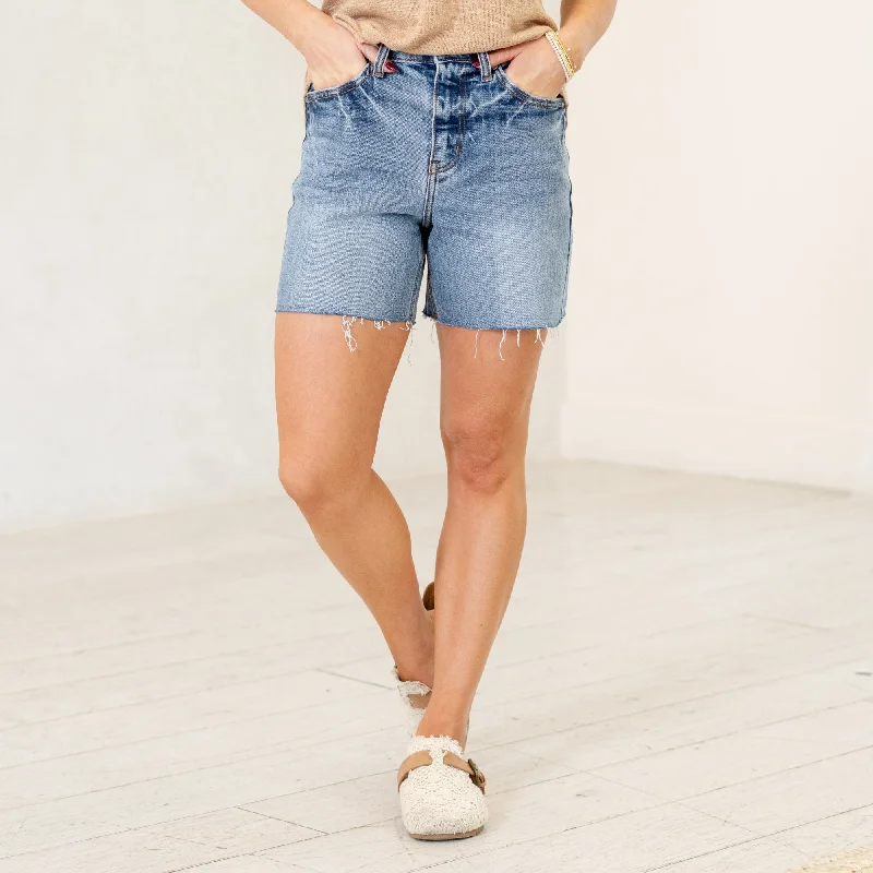 June High Rise Shorts Regular & Plus