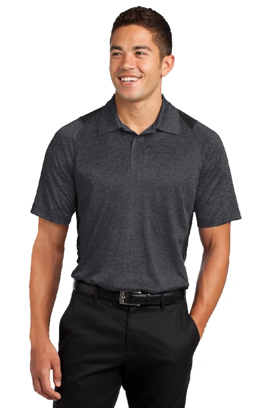 Sport-Tek Heather Colorblock Contender™ Polo. ST665