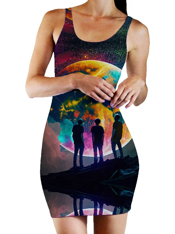 Lost In Space Bodycon Mini Dress