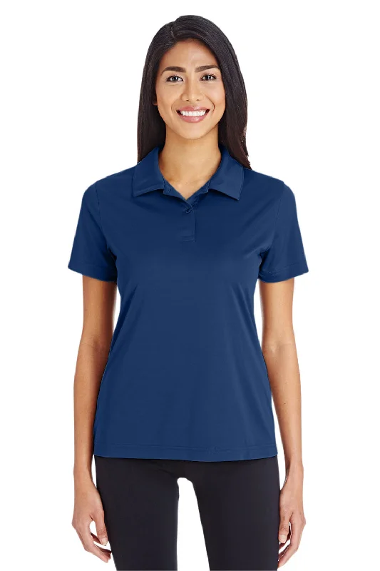 Team 365 Womens Zone Performance Moisture Wicking Short Sleeve Polo Shirt - Dark Navy Blue