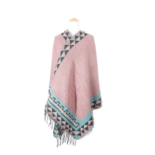 Vintage Tribal Poncho