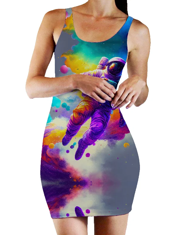 Floating Away Bodycon Mini Dress