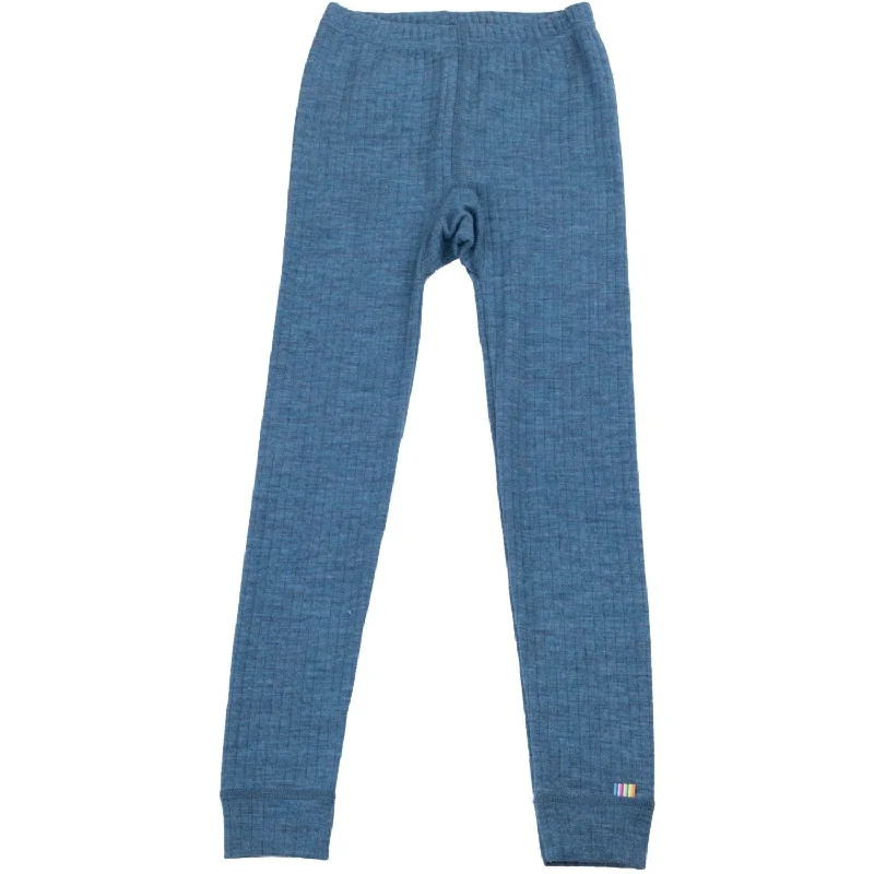 Joha Wool Blue Leggings Colourfull