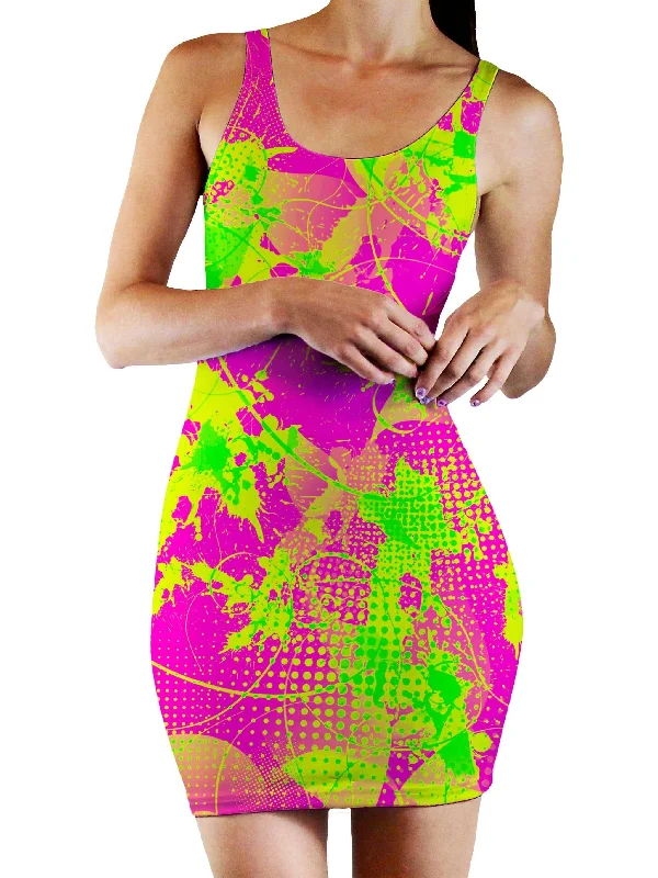 80s Baby Bodycon Mini Dress