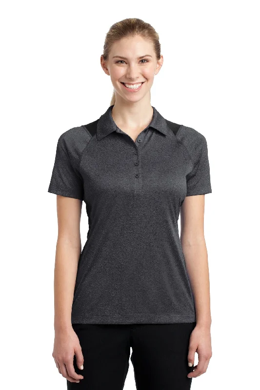 Sport-Tek Ladies Heather Colorblock Contender™ Polo. LST665