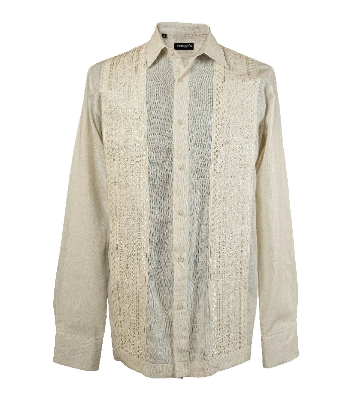 ELEGANTE Guayabera - (LCLP192LS) - 100% Irish Linen - Long Sleeve