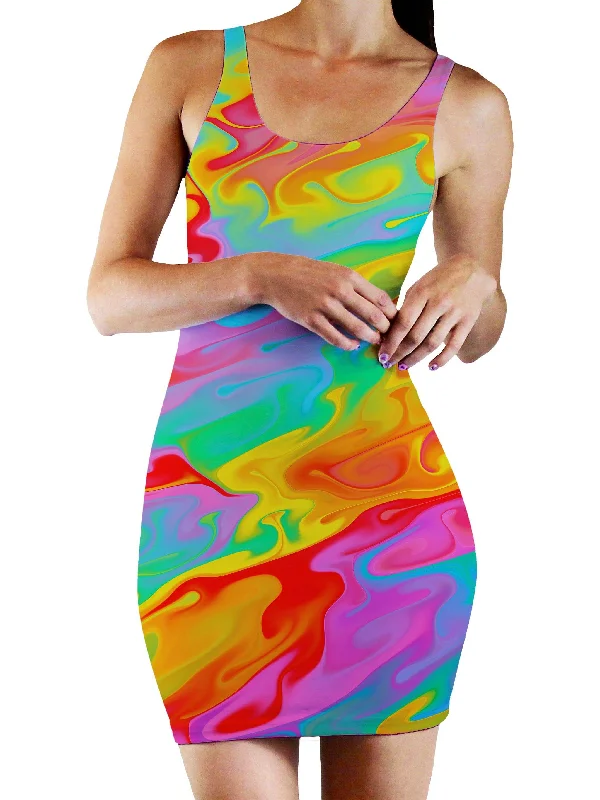 Summer Solstice Bodycon Mini Dress