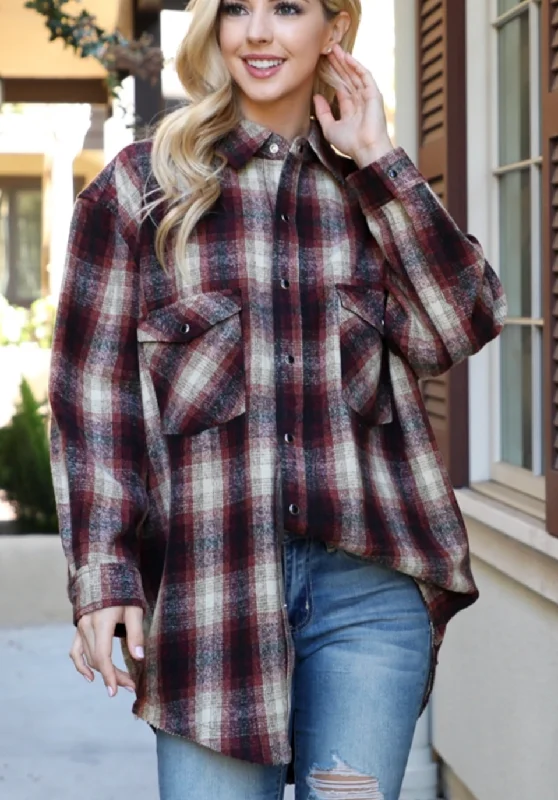 Snap Button Flannel (MY FAVE)