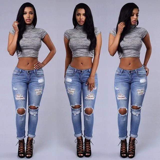 Skinny Ripped Jeans