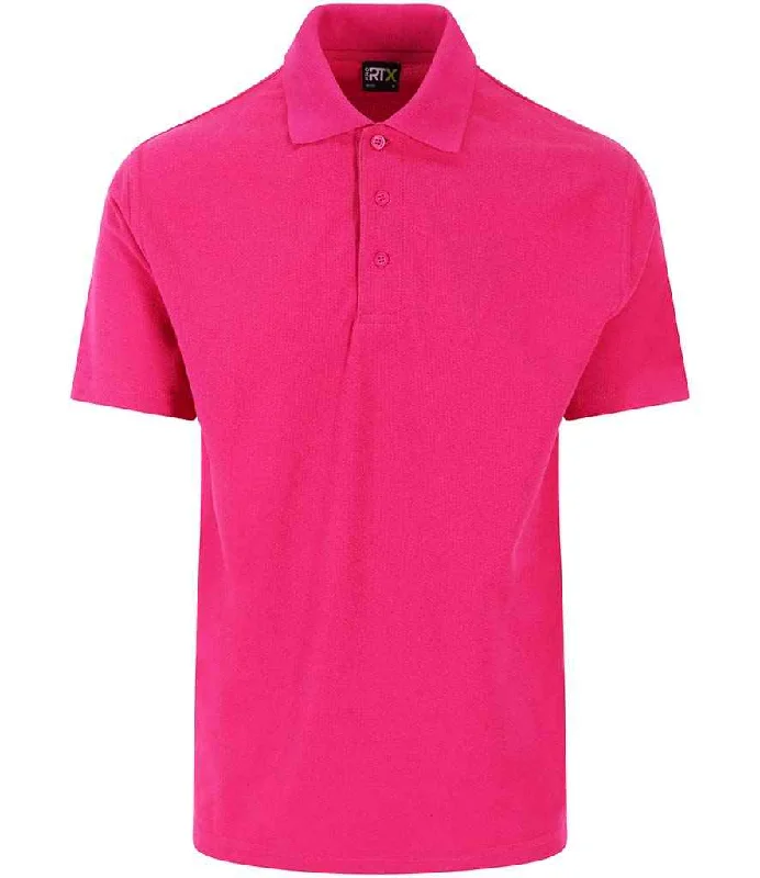 Pro RTX Pro Piqué Polo Shirt | Fuchsia