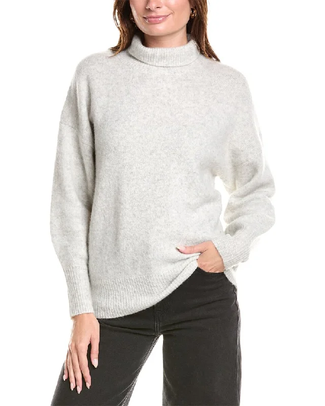 27 Miles Malibu Oversized Cashmere, Silk, & Wool-Blend Sweater