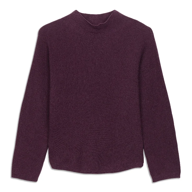 Boxy Cotton-Blend Sweater