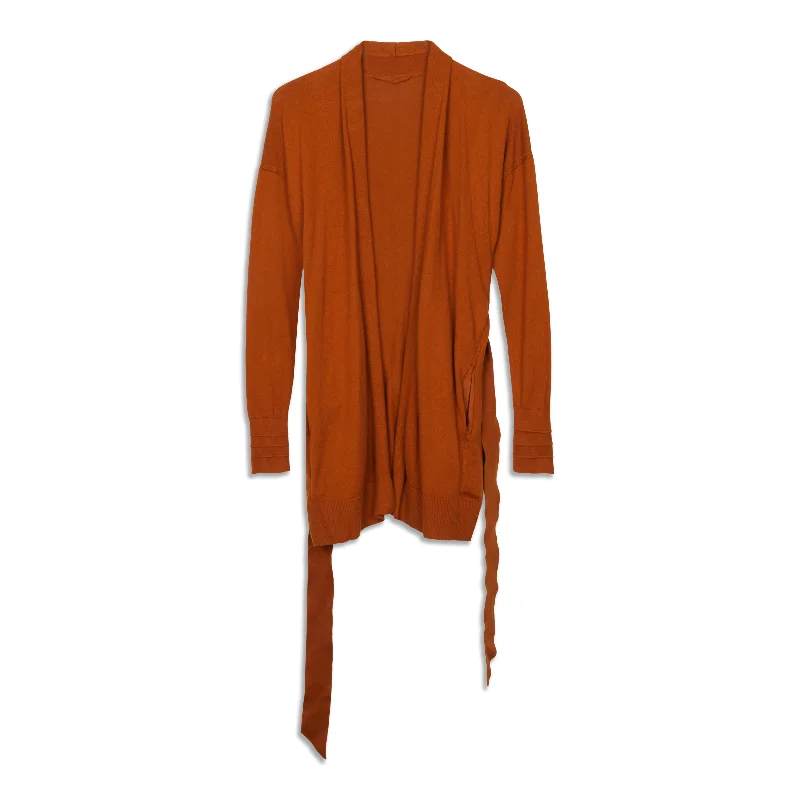 Cotton-Cashmere Knit Wrap