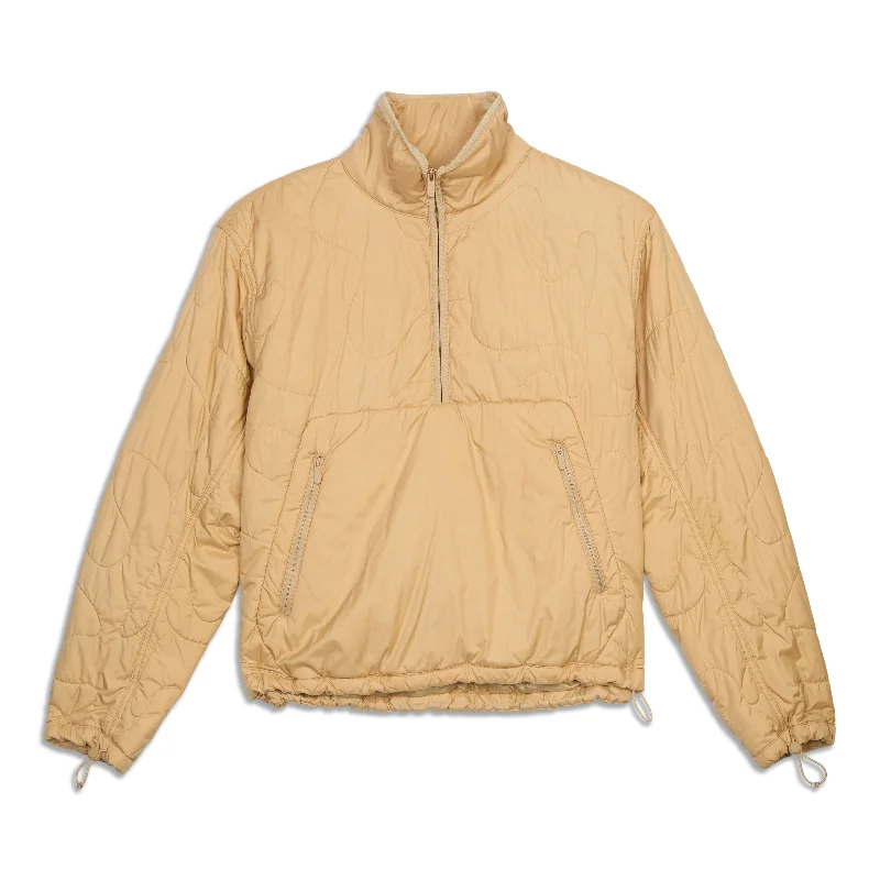 Insulated Quilted Pullover Jkt - Resale