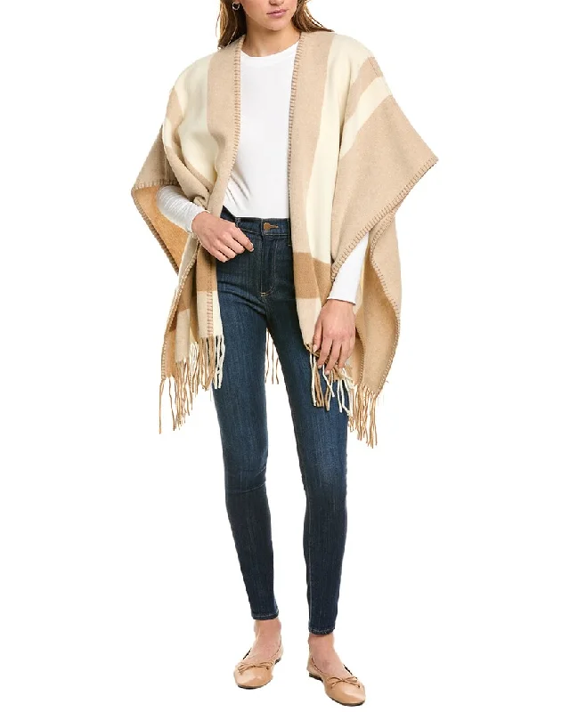 J.McLaughlin Leti Wool-Blend Poncho