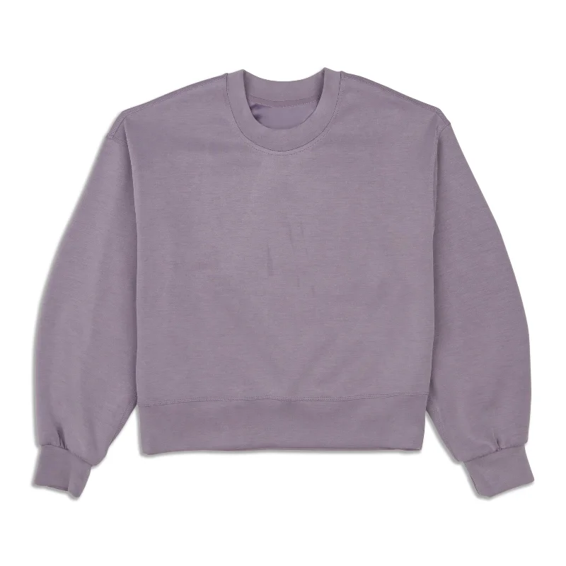 Softstreme Perfectly Oversized Cropped Crew - Resale