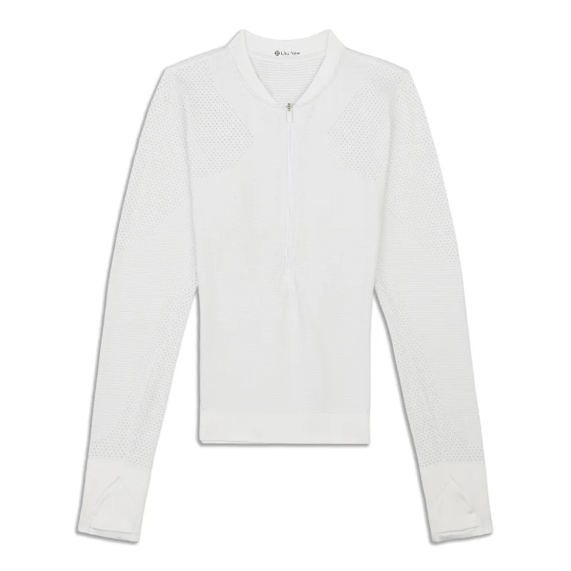 Swiftly Midweight Half-Zip Long-Sleeve Shirt - Resale