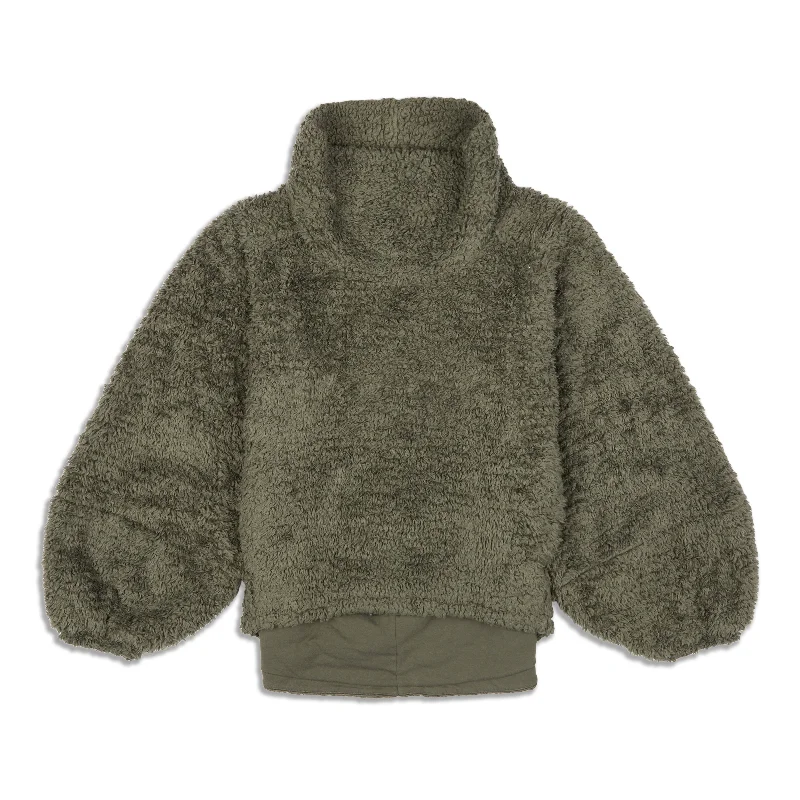 Warm Restore Sherpa Pullover - Resale