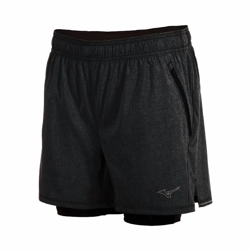 Women's Alpha Eco 5" 2-In-1 Short In Black